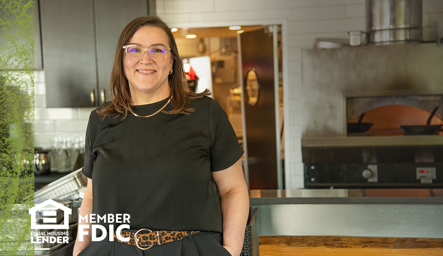 Timberland Bank Loan Officer Samantha Neuzil.