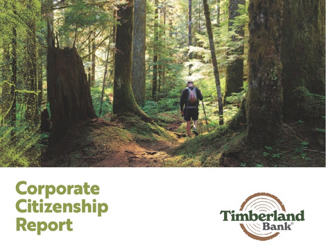 Timberland Bank Corporate Citizenship Cover Sheet