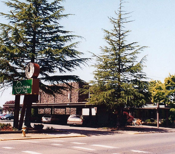 Timberland Bank in Hoquiam during the 1960's